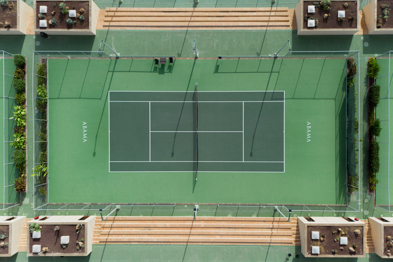 Bird's-eye view - Abama Tennis Tenerife