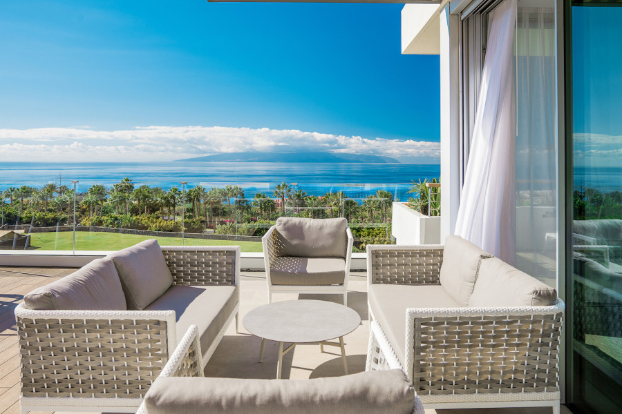 Terrace views - Los Jardines de Abama Suites hotel - Abama Resort