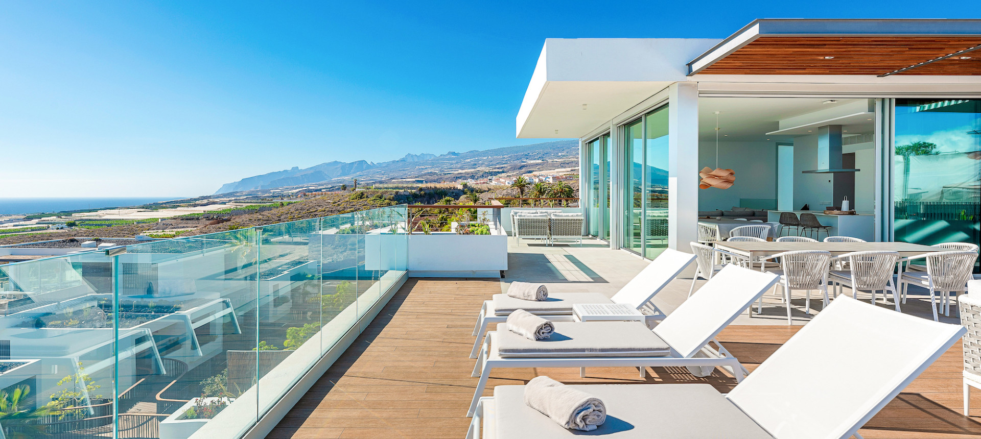 3 bedroom luxury duplex Tenerife South, Top Floor - Abama Resort