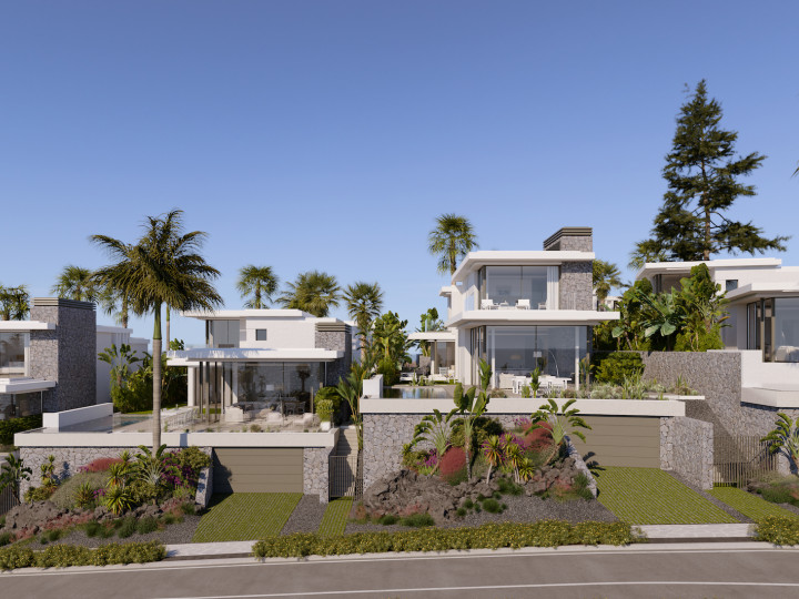 luxury villa with private pool in Tenerife
