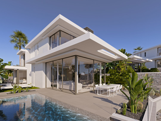 luxury villa with private pool in Tenerife