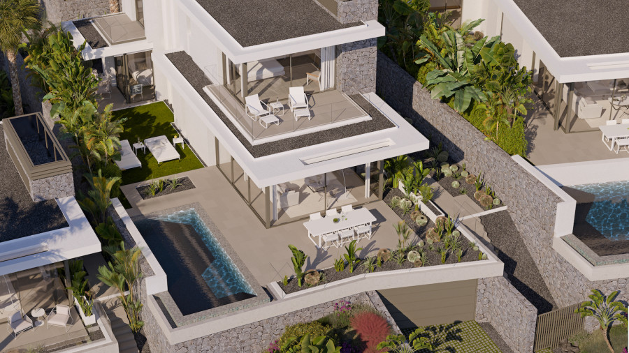 Tenerife villa with pool 3 bedrooms Abama Resort