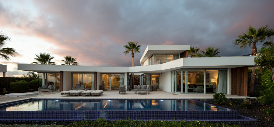 Exterior custom villa - Tenerife luxury real estate - Abama Resort